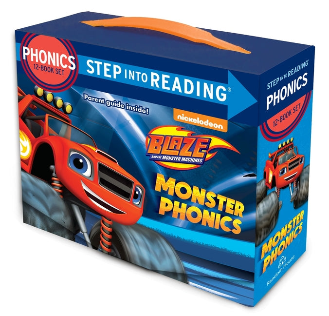 Monster Phonic 12-Book Boxed Set (Blaze and the Monster Machines): 12 Step Into Reading Books Random House Books for Young Readers