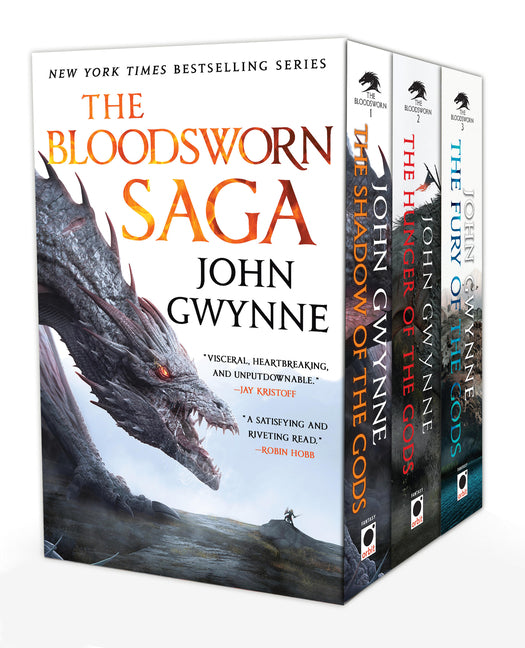 The Bloodsworn Saga Boxed Set: The Shadow of the Gods, the Hunger of the Gods, the Fury of the Gods Orbit