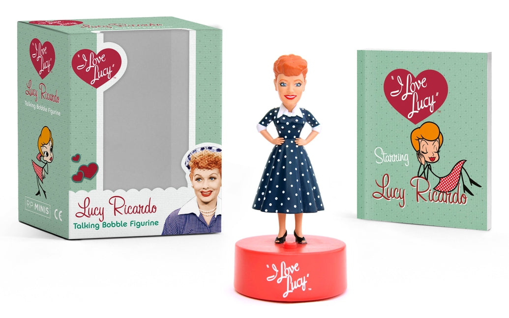 I Love Lucy: Lucy Ricardo Talking Bobble Figurine [With Book(s)] EPIK NEO