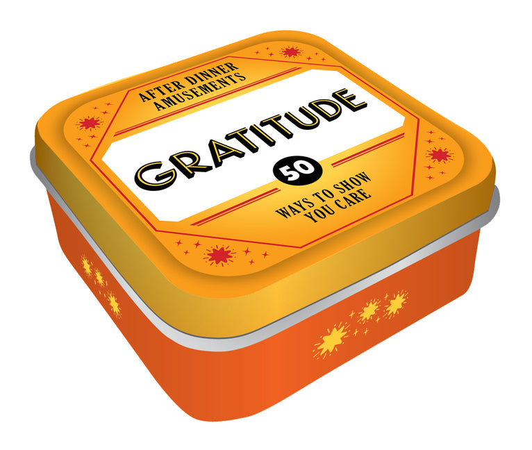 After Dinner Amusements: Gratitude: 50 Ways to Show You Care Chronicle Books