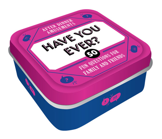 After Dinner Amusements: Have You Ever?: 50 Fun Questions for Family and Friends EPIK NEO